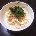 nono8211's cooksnap of when they made 絶対ウマイ☆明太子マヨシソそうめん☆.