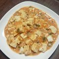 akokuma♪'s cooksnap of when they made 中華の定番♪をレンジで作る『麻婆豆腐』.