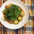 こいぃおちゃ's cooksnap of when they made とろ〜り鶏胸肉とズッキーニ焼肉タレ炒め.