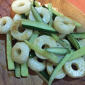うん✳︎うんセン's cooksnap of when they made キュウリとちくわのごま油炒め.