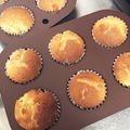 sun1's cooksnap of when they made ピーナッツバターとくるみのマフィン♡.