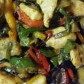 トマトはリコピン's cooksnap of when they made 鶏むね肉となんでも夏野菜の中華炒め♪.