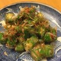 ぐーたらレシピ研究所's cooksnap of when they made オクラで明太子＆おかか和え.