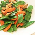 Faiza's cooksnap of when they made 鶏肉と絹さやのハニーマスタード炒め.