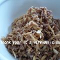 あやプチ's cooksnap of when they made ひき肉と納豆の切干大根炒め.