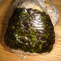 mikiha5's cooksnap of when they made ゴマ香る♪酢しょうがむすび.