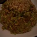 豆一番's cooksnap of when they made 絶品♪まぐろとアボカドの爆弾ユッケ★.