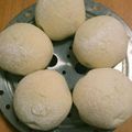 ぐでたまま34's cooksnap of when they made ココナッツとハチミツ林檎の♡白ちぎりパン.