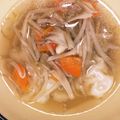 長谷川食堂's cooksnap of when they made 簡単☆美味‼栄養満点ワンタンスープ.
