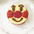 まーちゃ＊'s cooksnap of when they made アンパンマン☆ホットケーキ♪.