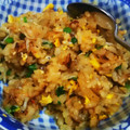 td510's cooksnap of when they made 鮭フレークとちりめんのお手軽炒飯♪.