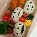 ここぁﾏﾏ's cooksnap of when they made 簡単♪リトルグリーンメン♪キャラ弁.