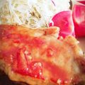 コニー。's cooksnap of when they made 豚肉のマーマレード焼き♪.