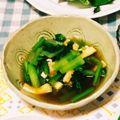 クックJ1DI39☆'s cooksnap of when they made ホッとする小松菜と油揚げの煮浸し.