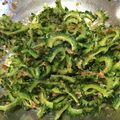maberusunu's cooksnap of when they made ゴーヤの鰹ゴマ油和え.