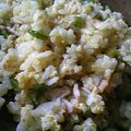 ☆えりママ☆'s cooksnap of when they made お酢+卵ご飯☆冷やご飯でぱらっと焼き飯.