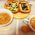 komugiko4's cooksnap of when they made 旨い(ﾟﾛﾟ屮)屮★余り物で中華スープ★.