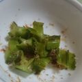 ☆baobab☆'s cooksnap of when they made 四角豆のおかか和え.
