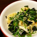 サトモユリア's cooksnap of when they made 法蓮草と京揚げの雑魚炒め.