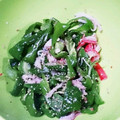 なおころピッコロ's cooksnap of when they made 簡単 副菜 ピーマンとカニカマ酢の物.