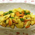 おはなすき's cooksnap of when they made 長いもとちくわのカレー味ぽん炒め.