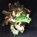 ふゆーこ's cooksnap of when they made ご飯のお供に！ゴーヤの麺つゆバター炒め☆.