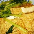 クックCLZ2DJ☆'s cooksnap of when they made 小松菜と厚揚げの煮物.