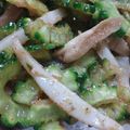 ふぁんたにゃん's cooksnap of when they made イカとゴーヤの中華風和え物.