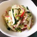 わすれぽ's cooksnap of when they made ☆ゴマ香るカニかまサラダ☆.