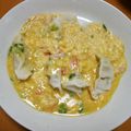 クックY5MLP9☆'s cooksnap of when they made ○水餃子風かに玉あんかけ○.
