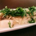 ぐでたまパン's cooksnap of when they made 自分用☆冷奴 みょうが&大葉&鰹節.