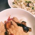 Nao84's cooksnap of when they made ナスと鶏肉の梅照り焼き丼.