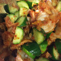 クック106E38☆'s cooksnap of when they made 簡単！タコと胡瓜の梅キムチ和え.
