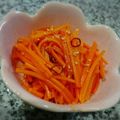 ICCHIE31's cooksnap of when they made 千切り人参の塩きんぴら.