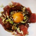 ちゃちゃん家's cooksnap of when they made ☼居酒屋気分♪簡単まぐろユッケ.