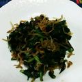 たまさぶろうの部屋's cooksnap of when they made セロリ葉っぱふりかけ☆.