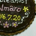pokala's cooksnap of when they made ノンバター★ヘルシータルトでチョコタルト.