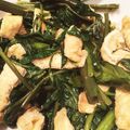 涼月花's cooksnap of when they made 空芯菜と油揚げのニンニク炒め.
