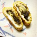 ぽちこ（マイ）'s cooksnap of when they made 海苔の佃煮&チーズin玉子焼.