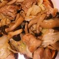 muddler's cooksnap of when they made 鶏肉とキャベツの野菜炒め.
