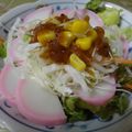 ＠ふるふる's cooksnap of when they made 夏野菜たっぷりかまぼこサラダ.