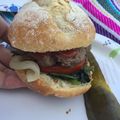 ecobeer's cooksnap of when they made マッシュルーム・ハンバーガー.