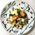 RoomA's cooksnap of when they made 簡単♪小松菜トマトの玉子中華炒め.
