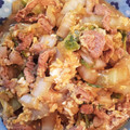 みやのい's cooksnap of when they made 簡単♡豚肉と白菜の卵とじ.