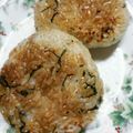 haiji14's cooksnap of when they made 冷凍保存でも美味しい♡シソ焼きおにぎり.
