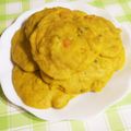 sun9mama's cooksnap of when they made かぼちゃとバナナの簡単おやつ☆.