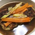 ♡maruのママ♡'s cooksnap of when they made 和風！煮込みハンバーグ.