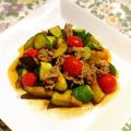 なつき☆ミ's cooksnap of when they made 夏野菜で♪スタミナ炒め.