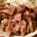 クックVNSB48☆'s cooksnap of when they made 韓国風カツオの刺身.