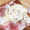 ✳︎みるく✳︎'s cooksnap of when they made 食べやすい&黄味が真ん中！ベーコンエッグ.